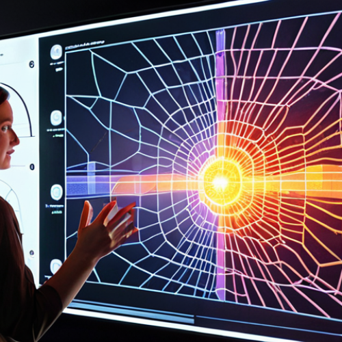 A professional (gender-neutral) is deeply engaged with a vibrant, holographic data visualization display in a modern, sleek media studio. The display shows intricate "heat maps" of user behavior, illustrating engagement patterns, click pathways, and dwell times across various digital content platforms. Subtle light trails represent user journeys, revealing hidden insights. The scene emphasizes the transformation of raw data into profound audience understanding and connection, with elements like glowing engagement metrics (likes, shares, comments) subtly integrated into the visual. The atmosphere is one of focused discovery and advanced analytics. --ar 16:9 --v